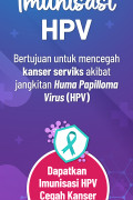Bunting Imunisasi HPV